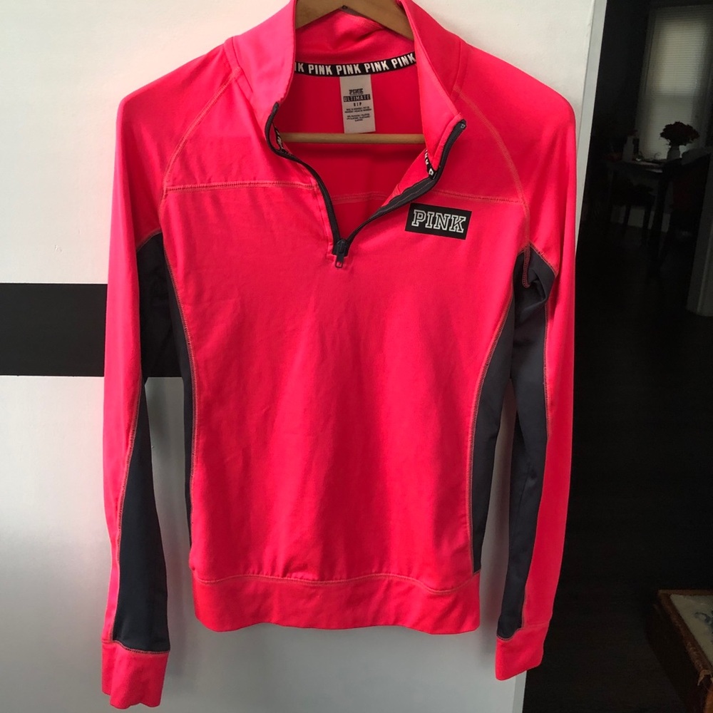 VS Pink Ultimate Workout Quarter Zip 💕